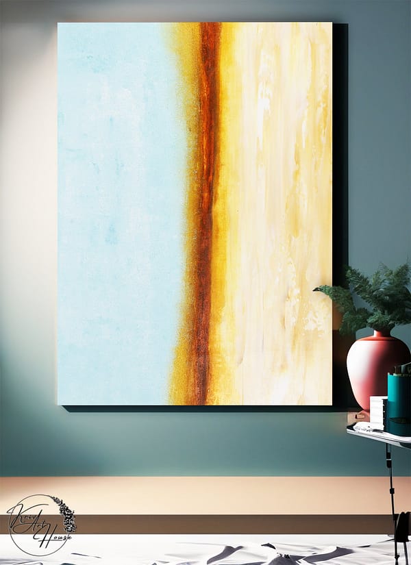 desert canvas painting