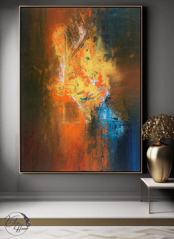wall art abstract painting