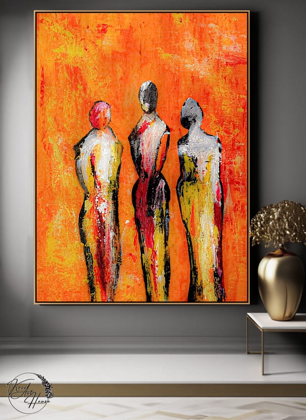 abstract art large painting