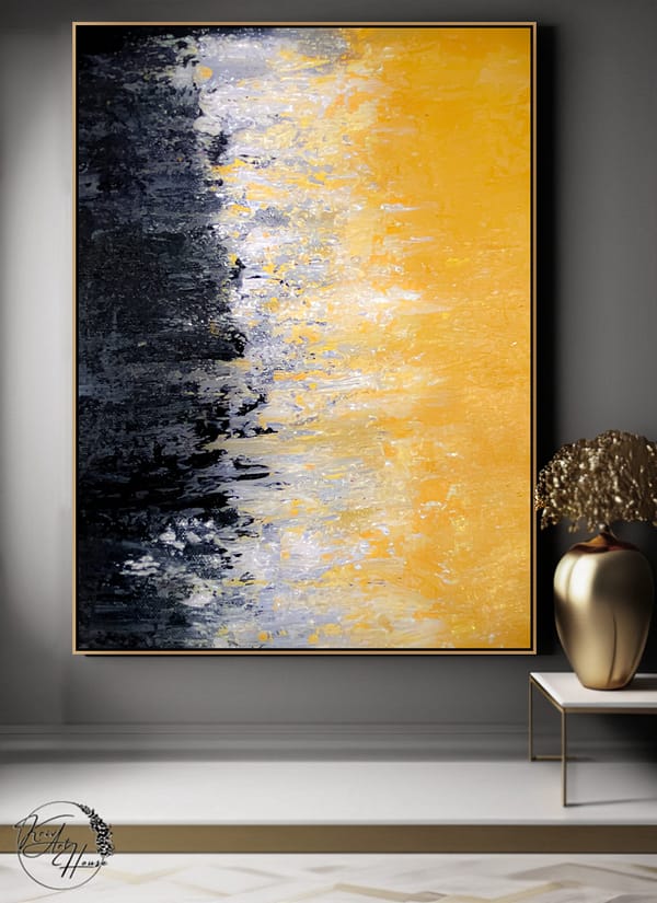 wall art abstract painting canvas