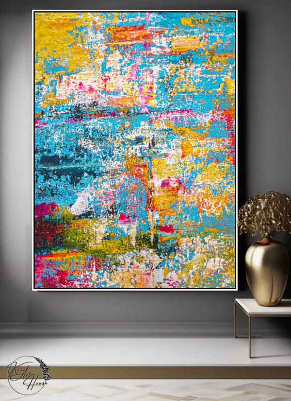 abstract art original oil painting