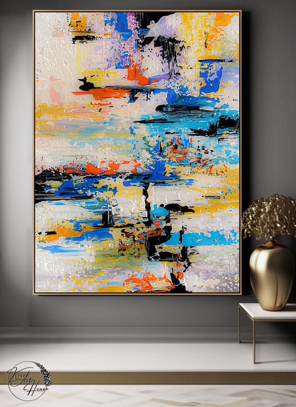 abstract art original oil painting