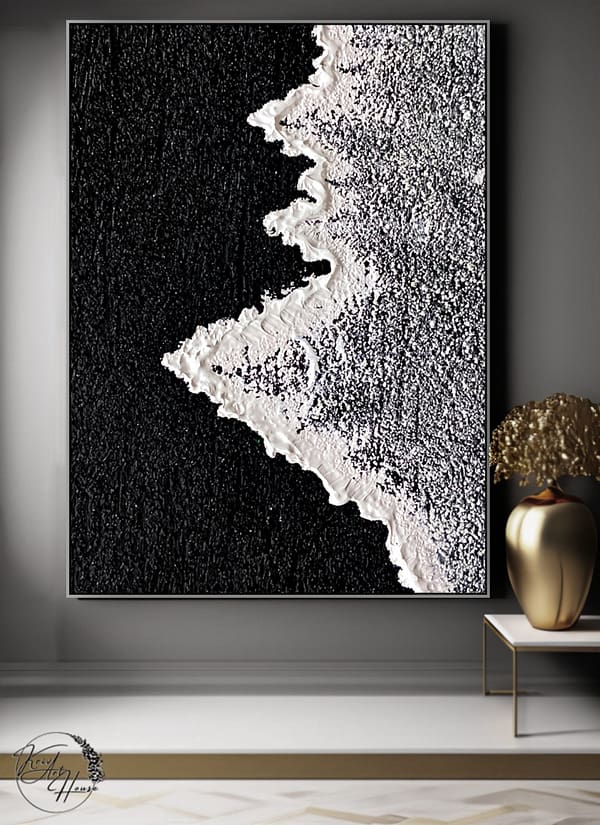 textured abstract painting