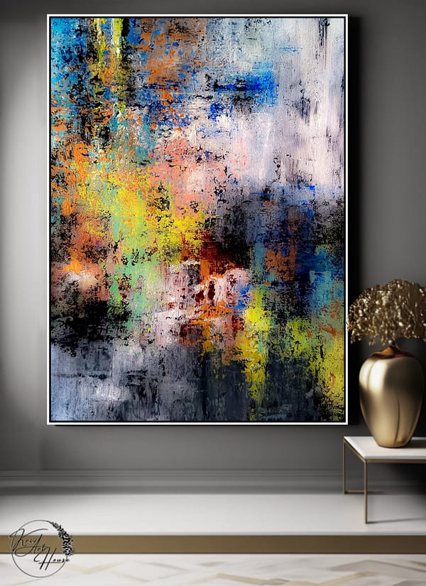 canvas abstract painting