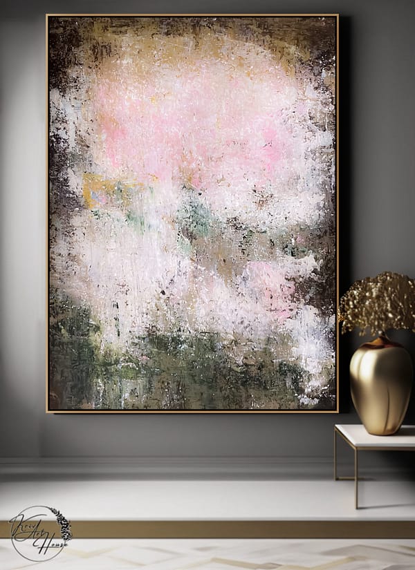 oversized abstract painting