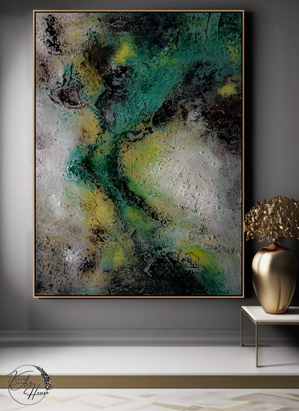 oversized abstract painting