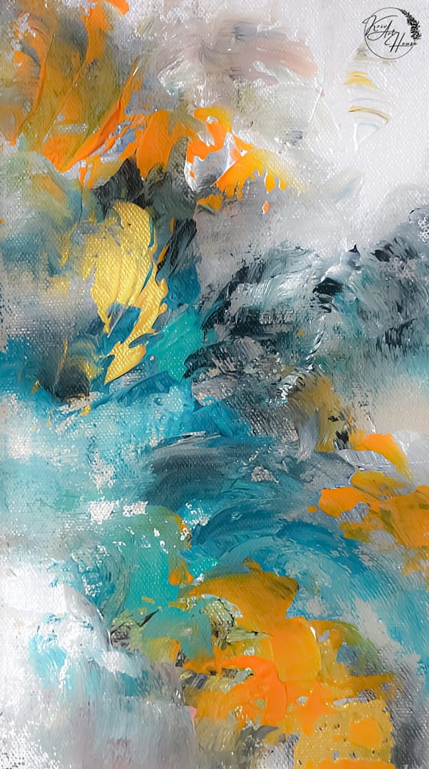 abstract painting large