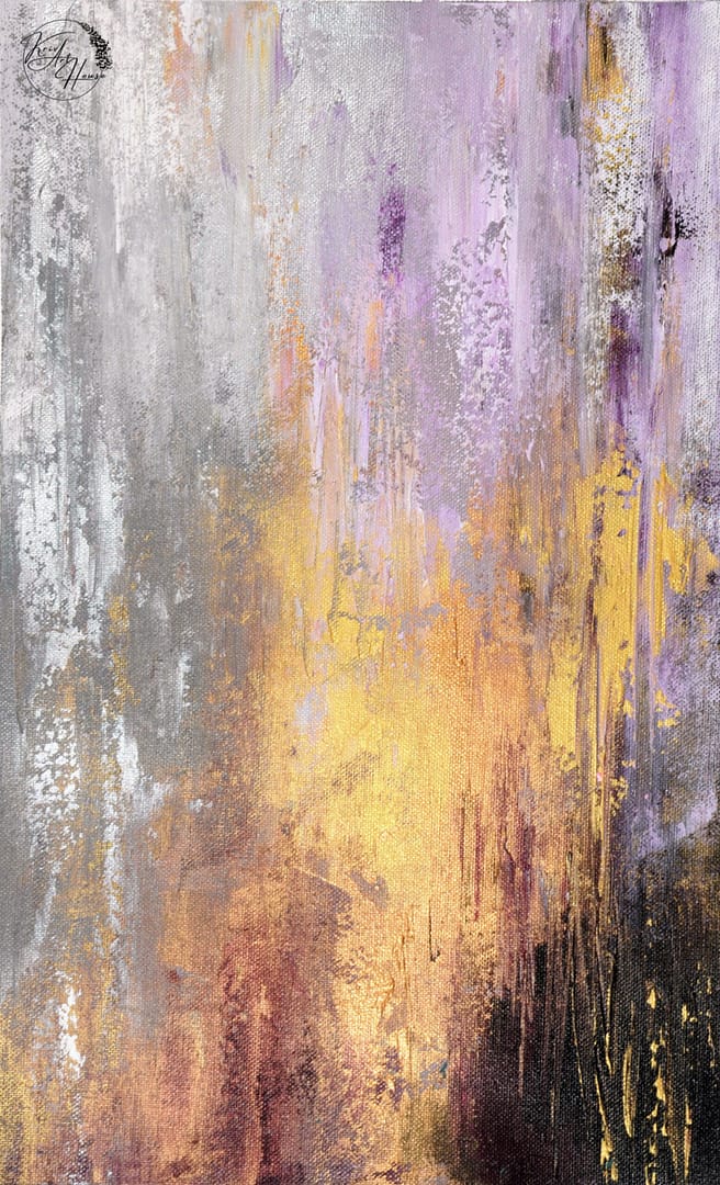 abstract painting acrylic
