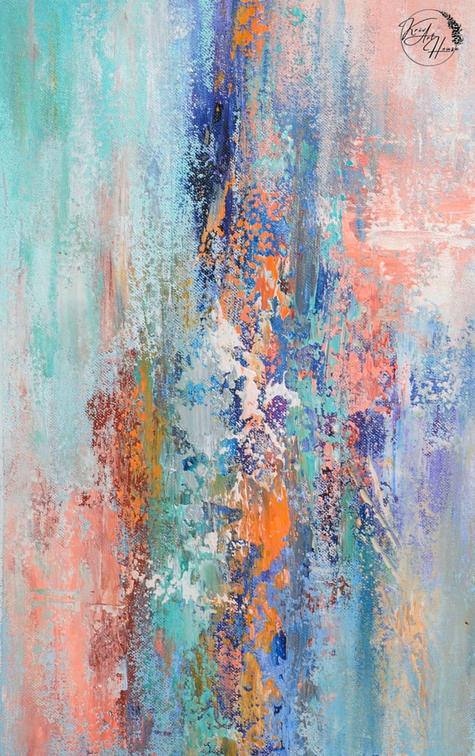 colorful abstract painting