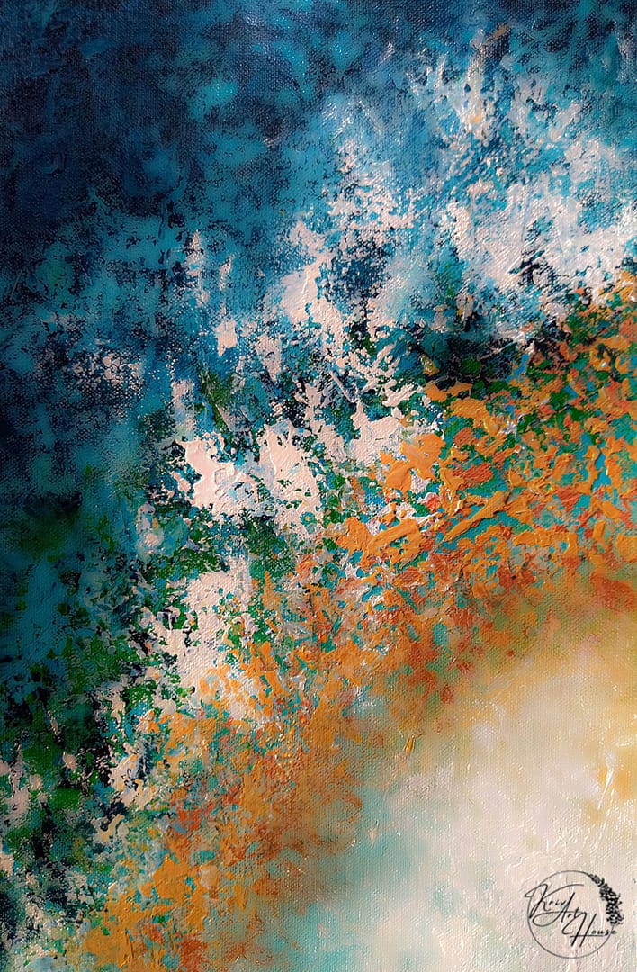 abstract art canvas