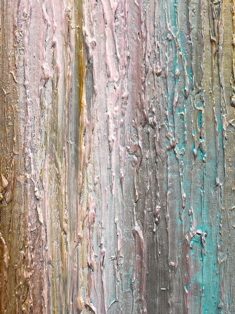 drip abstract painting