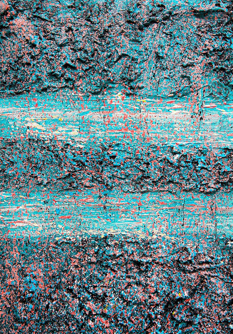 Painting abstract canvas