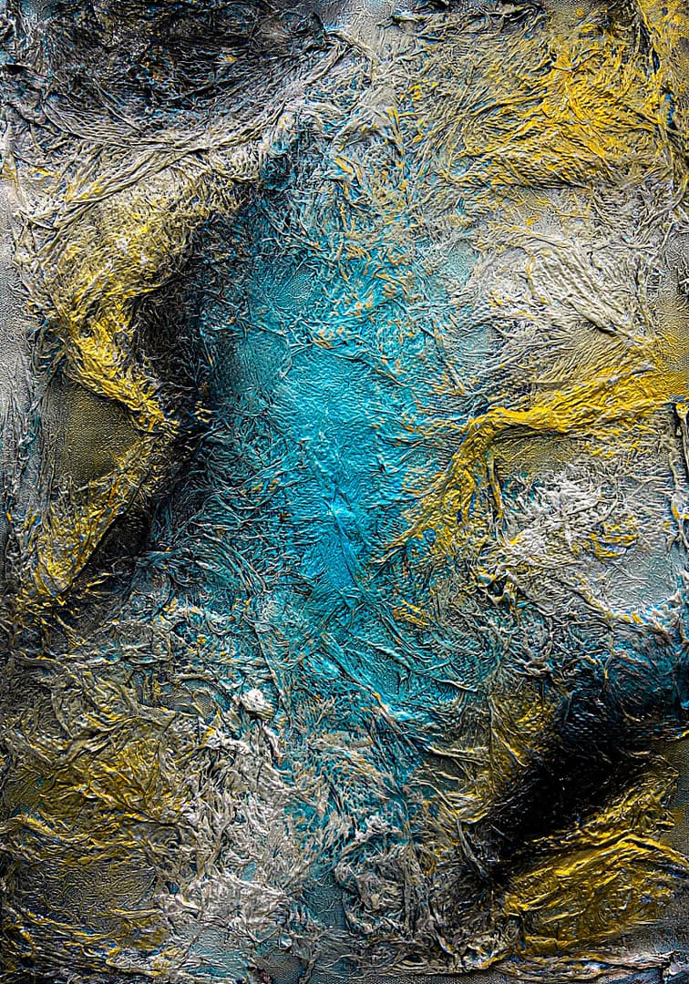 abstract oversized painting
