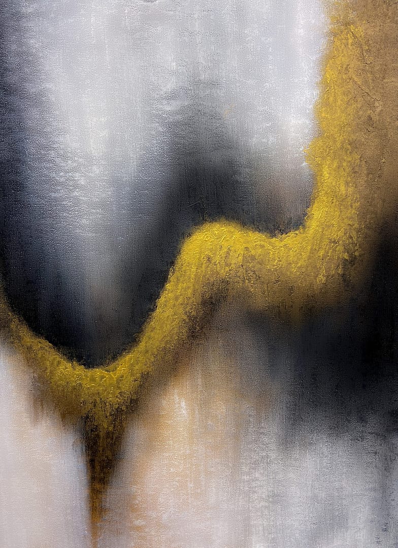 abstract decor wall painting