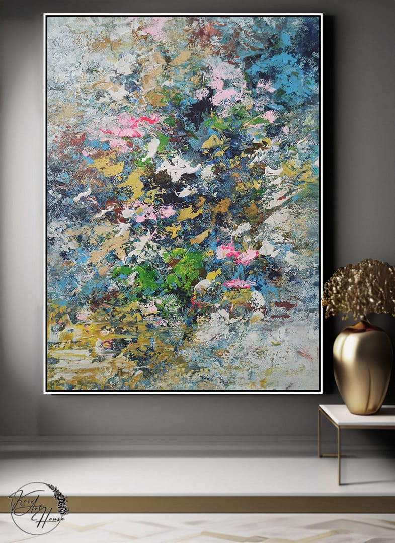 abstract canvas wall art painting