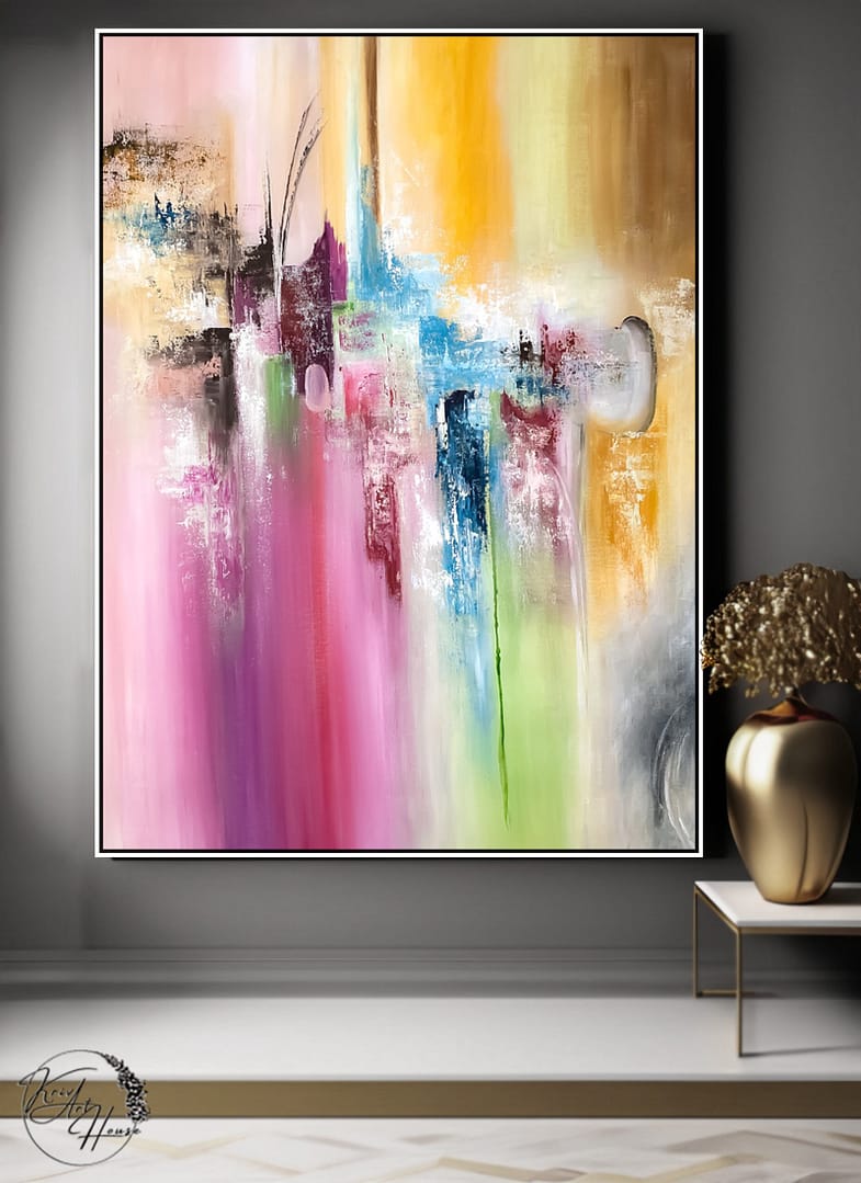 colorful abstract painting