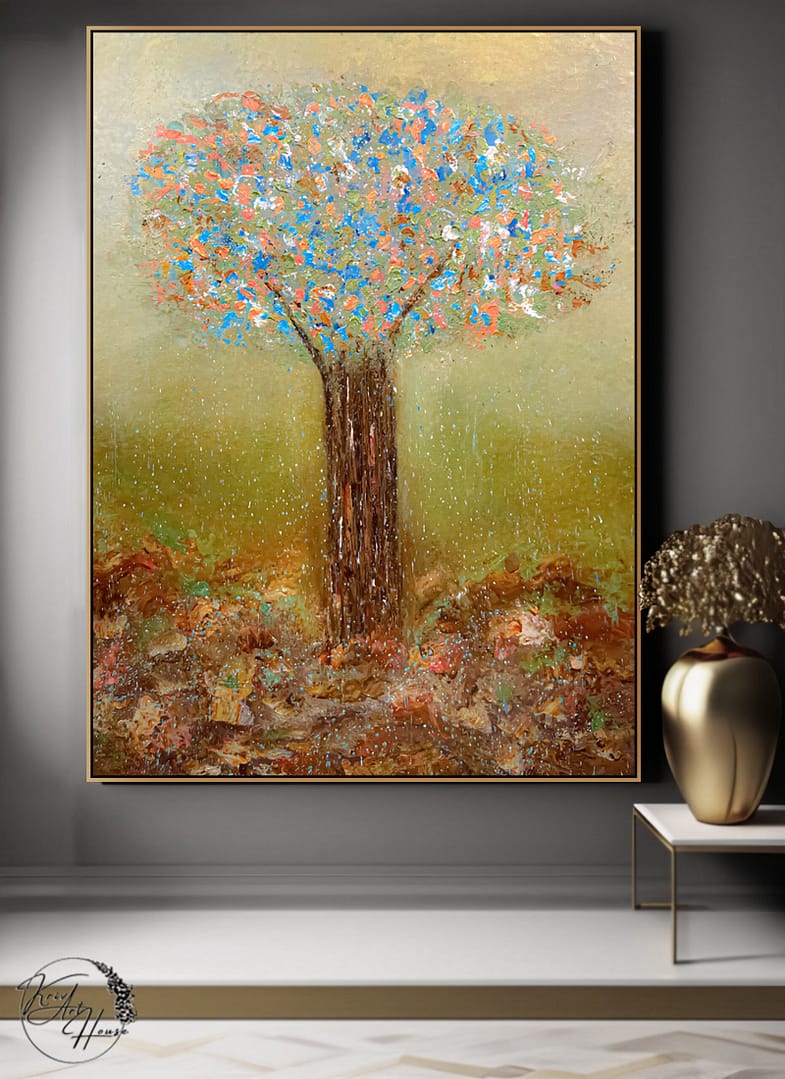Painting hand made