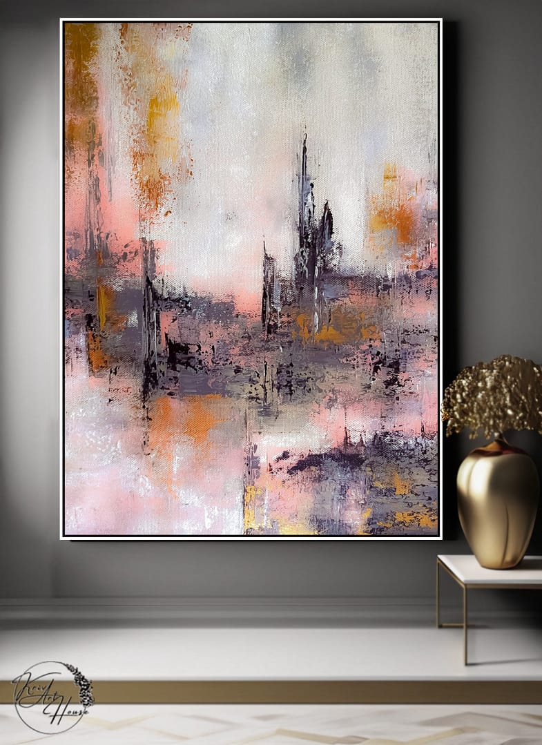 abstract decor wall painting
