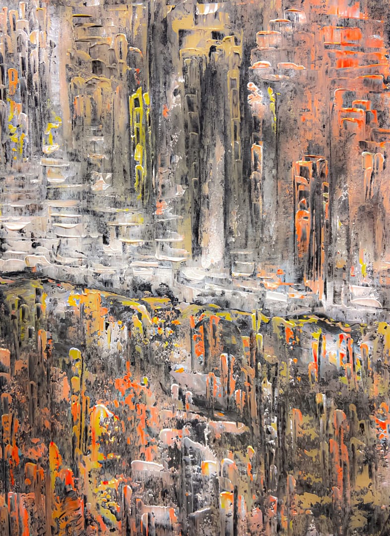 abstract nursery art