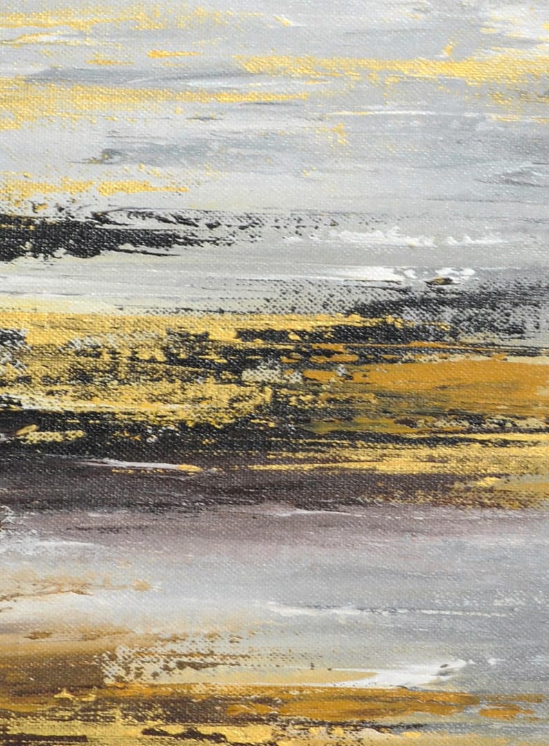black gold grey art
