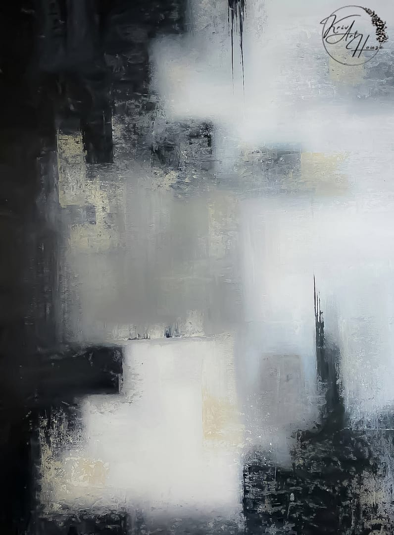 abstract on canvas