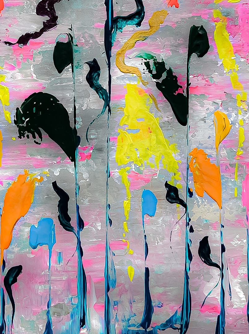 large artwork on canvas