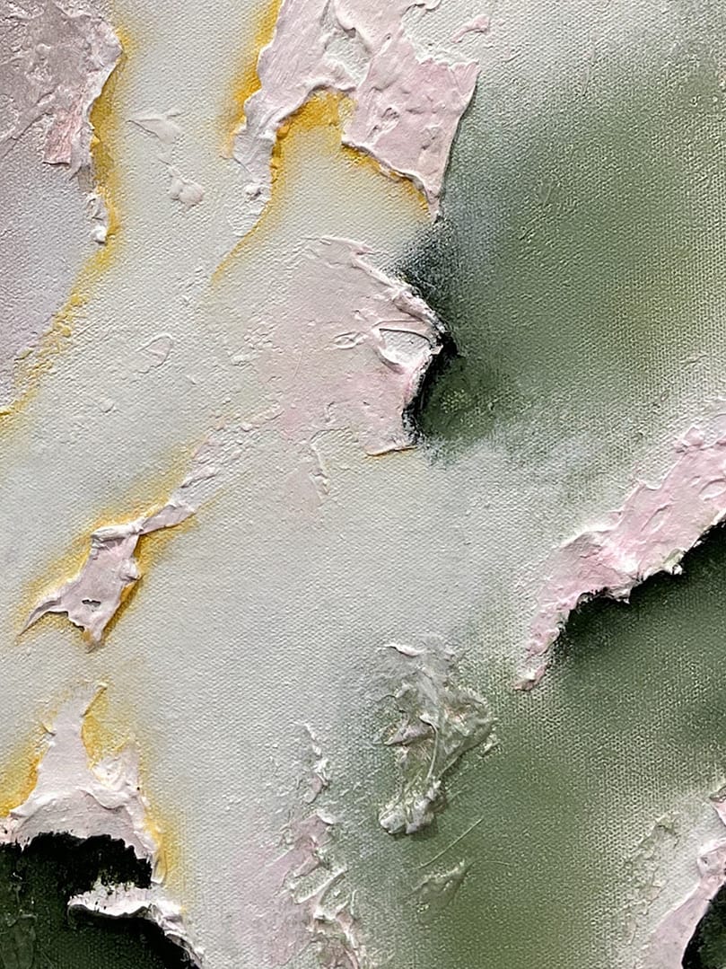 abstract textured wall art