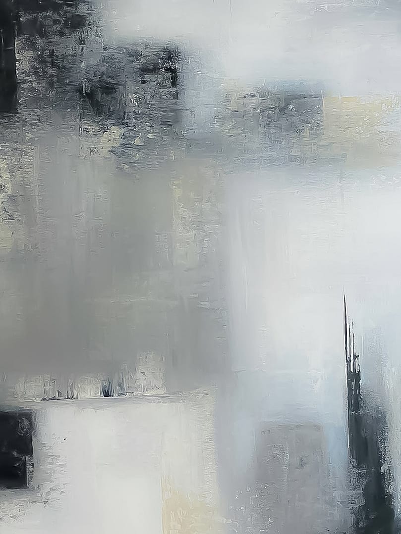 abstract oil painting