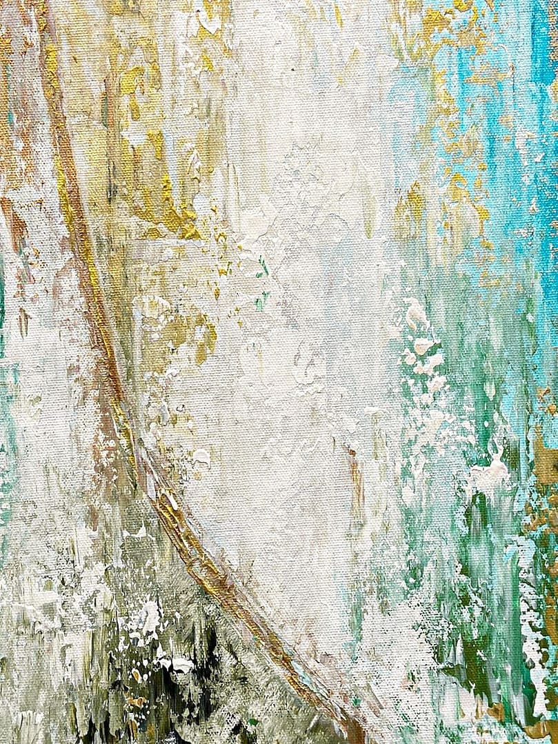 abstract textured wall art