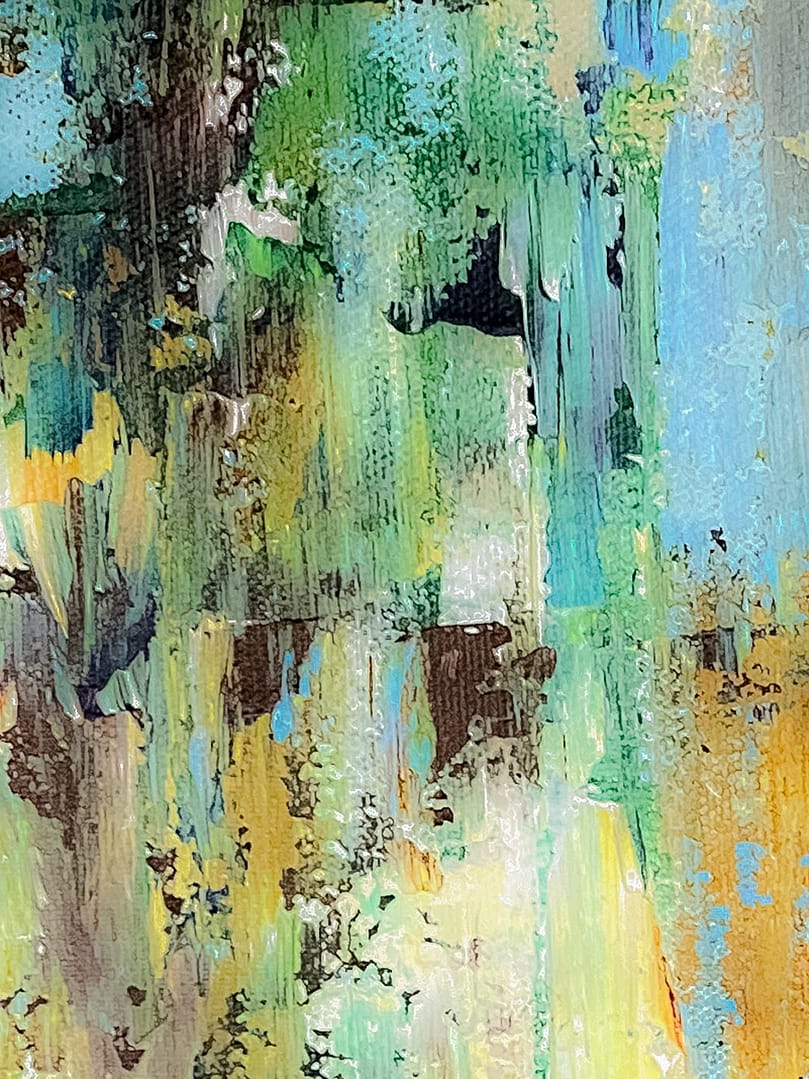 handmade painting abstract
