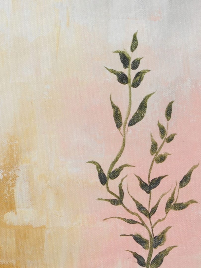 floral art painting