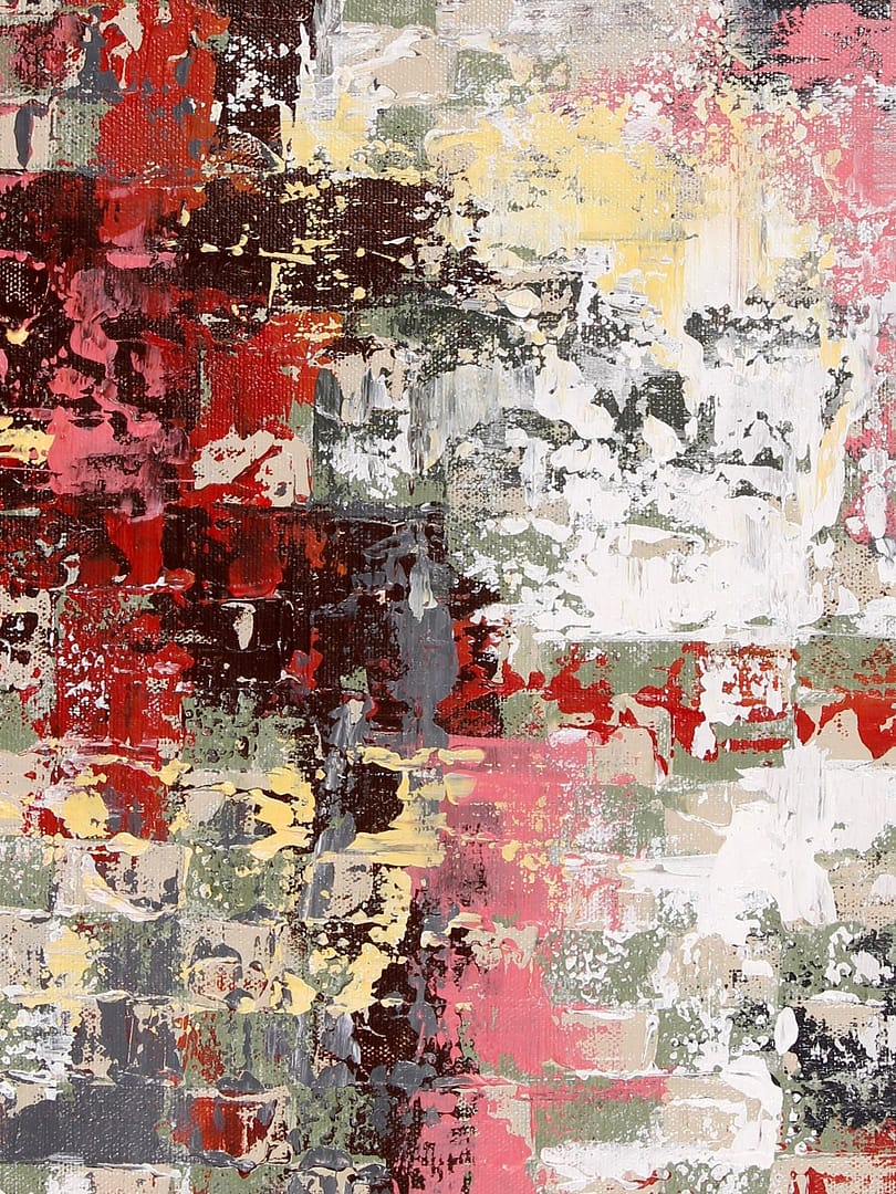 beige abstract wall art