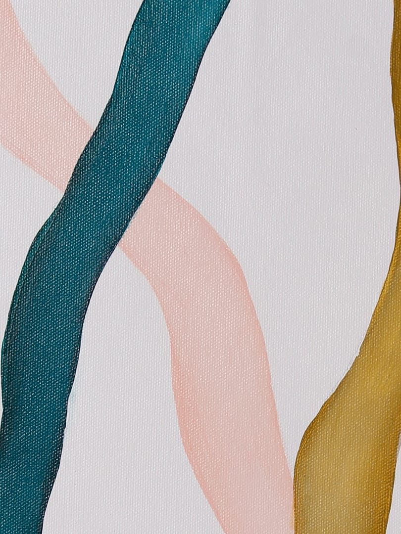 abstract line shape painting