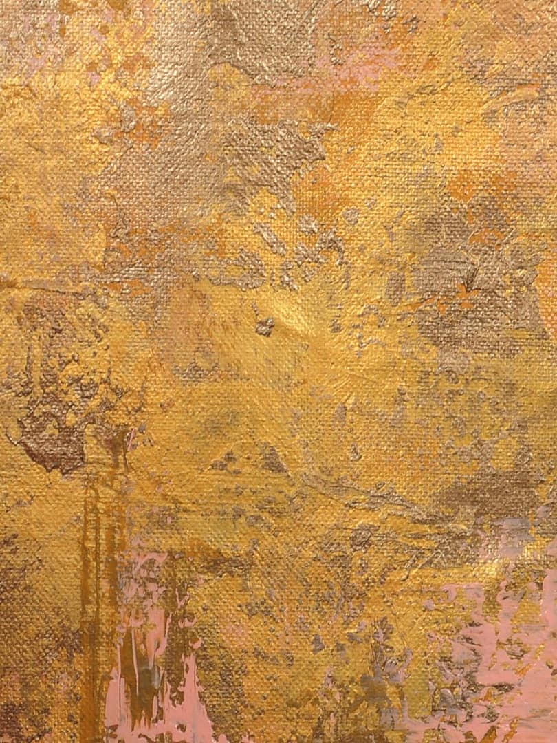 abstract painting in canvas
