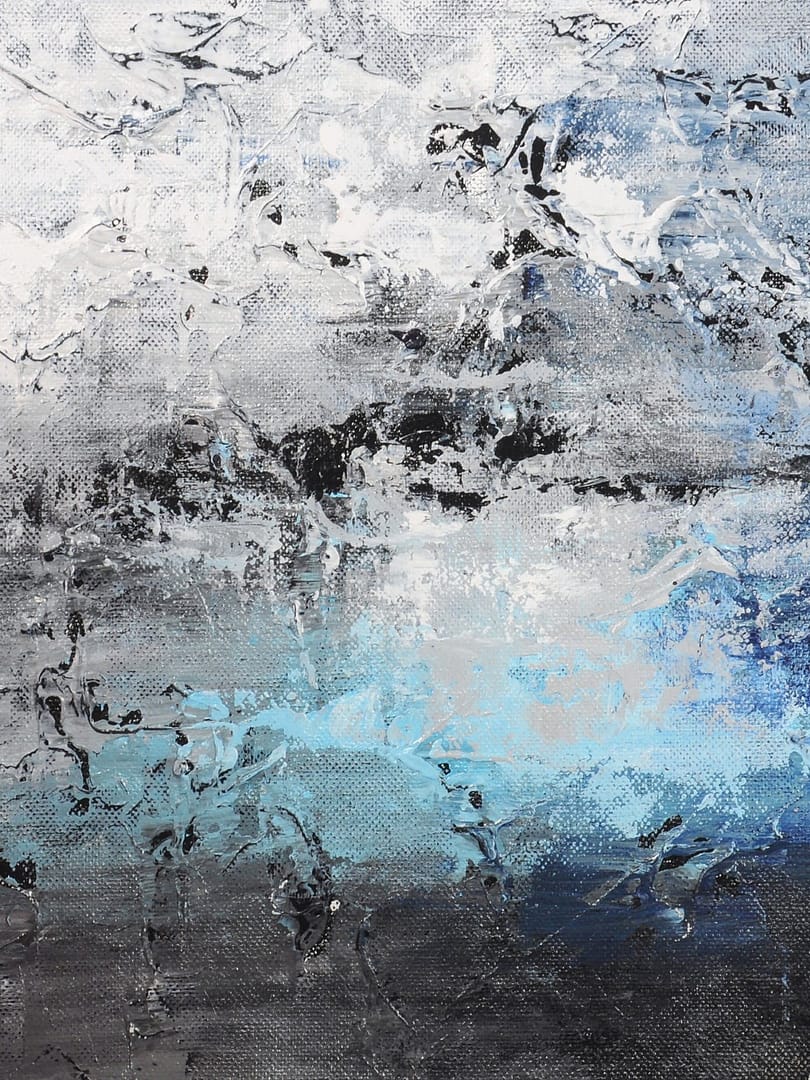 abstract handmade painting