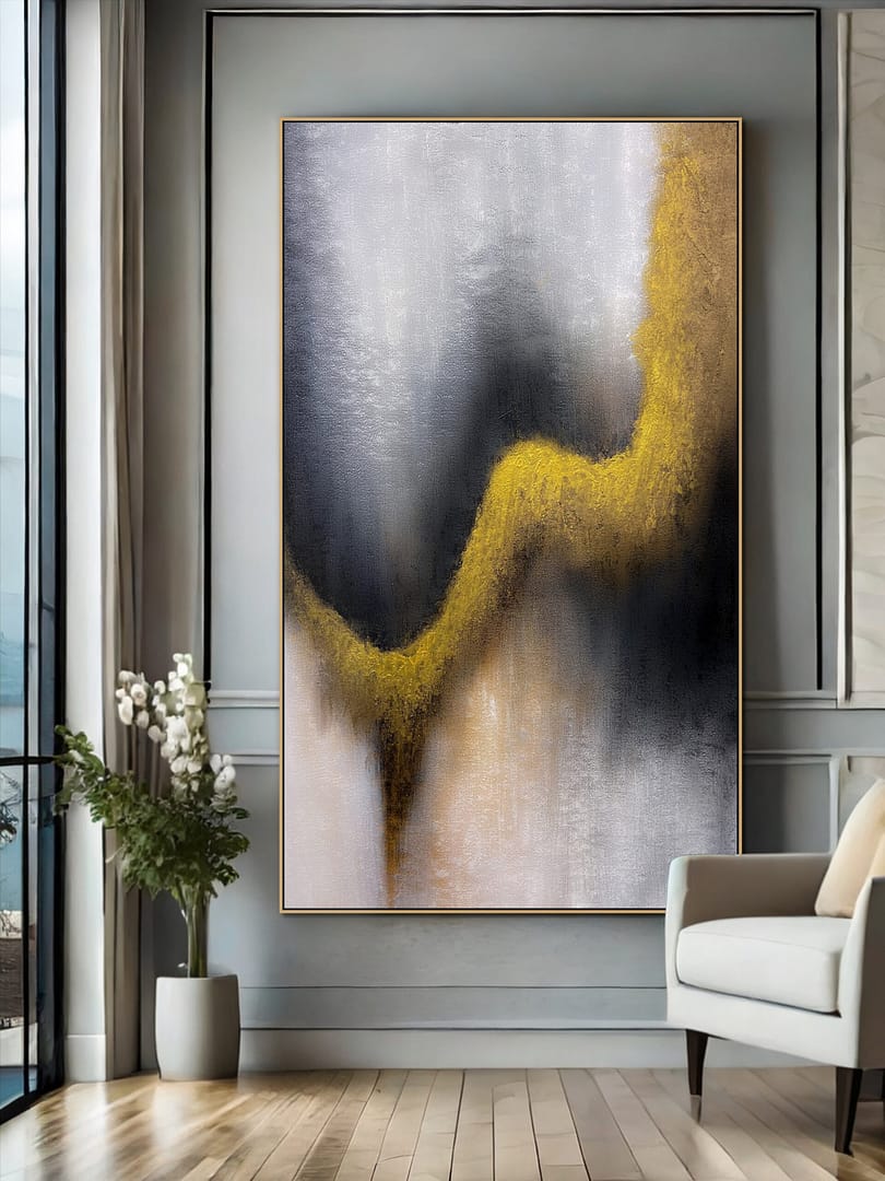 abstract on canvas