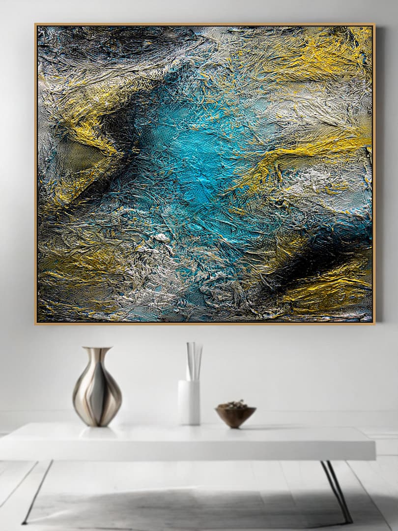 texture abstract painting