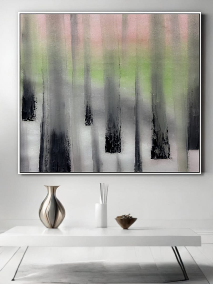 large minimal art canvas