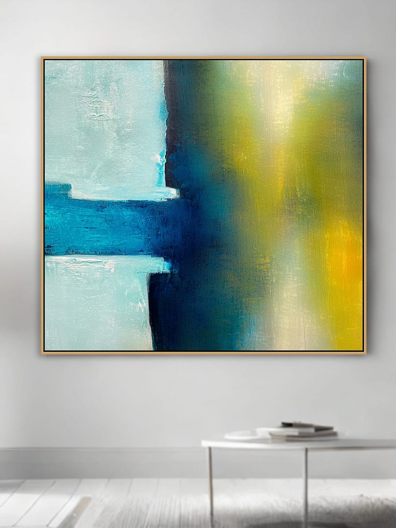 abstract painting acrylic