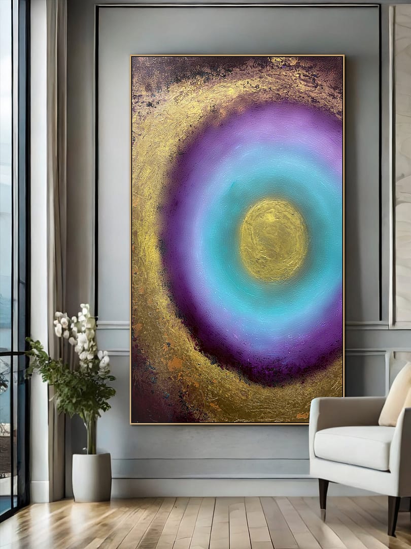 abstract art canvas