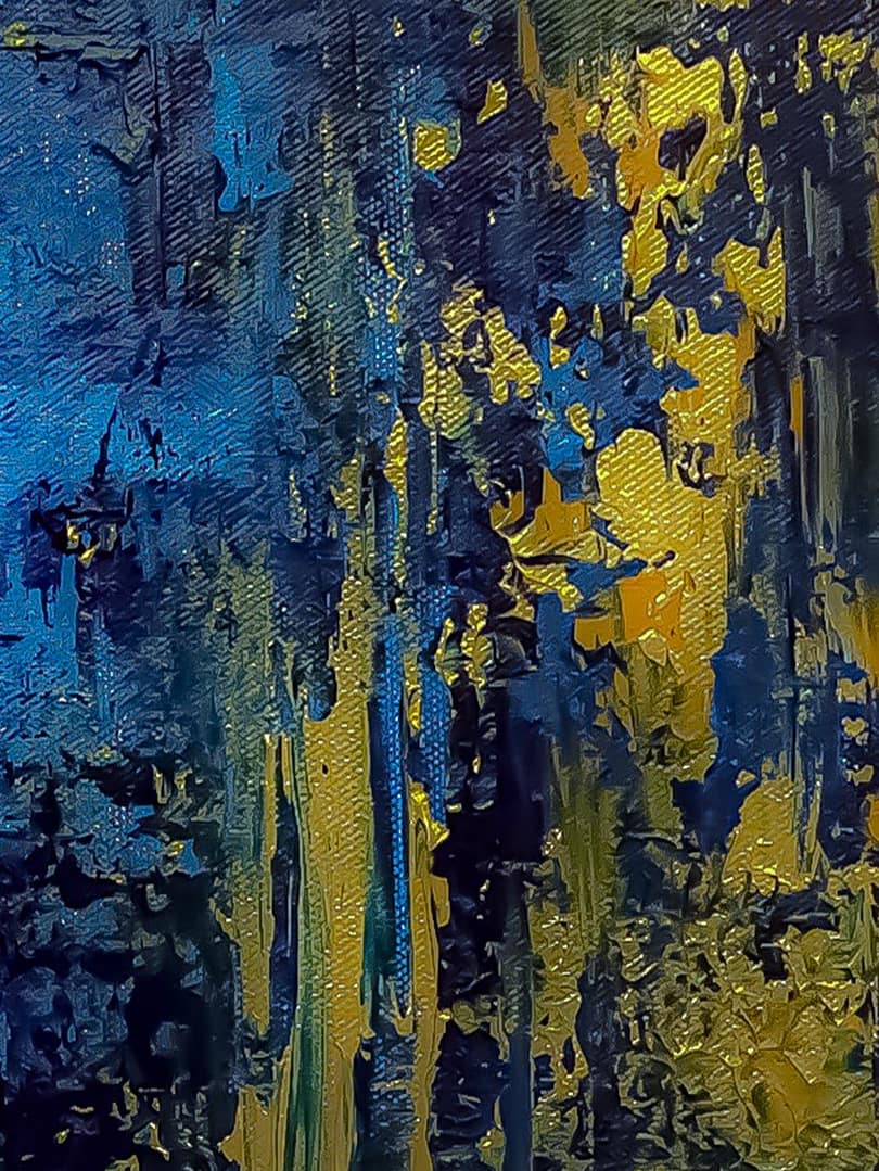 Painting on canvas
