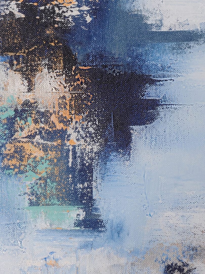 abstract painting horizontal