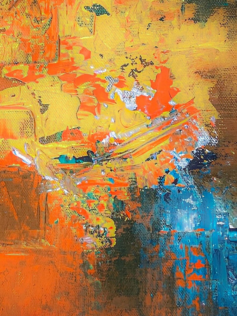wall art abstract painting canvas
