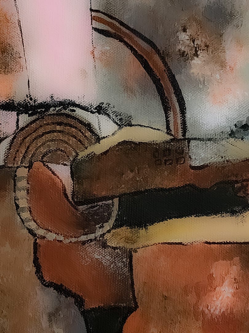 acrylic Painting hamd made