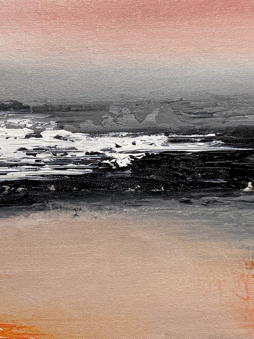 Painting abstract acrylic