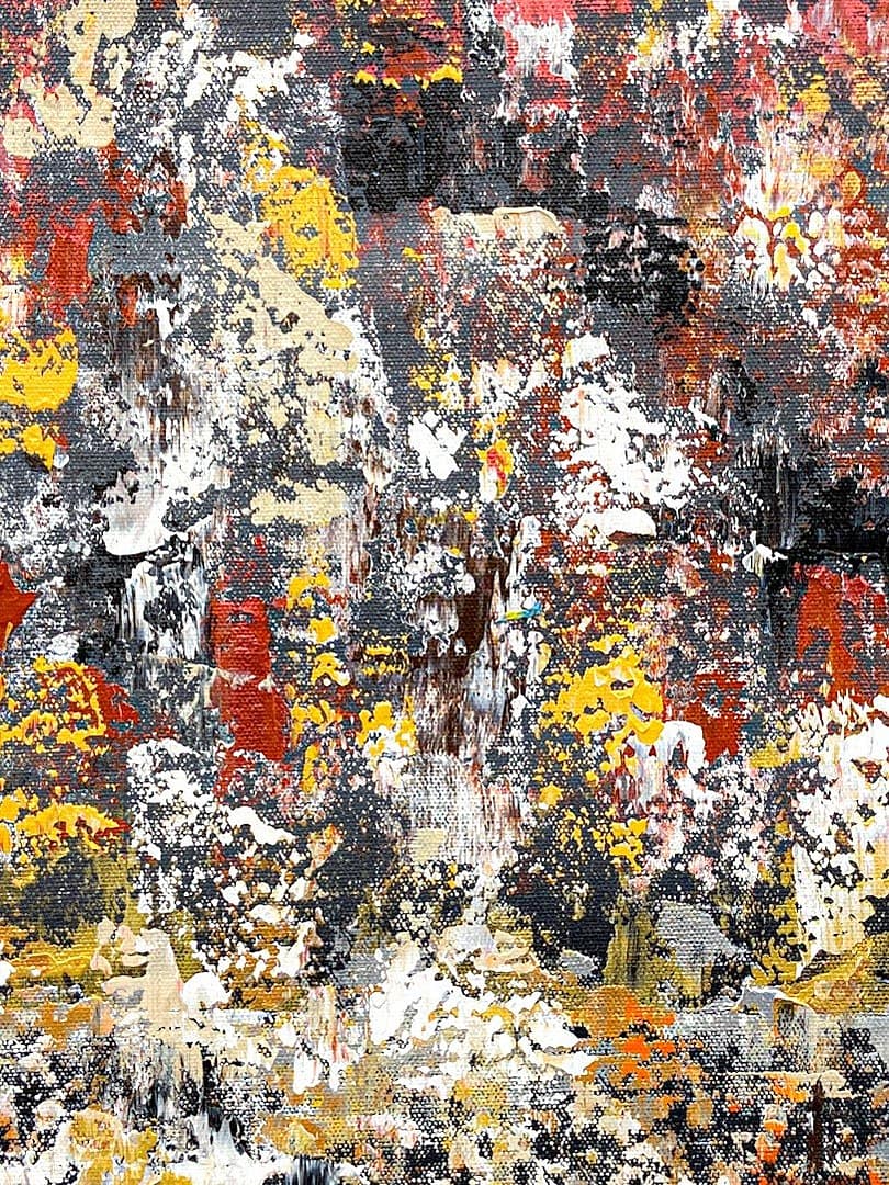 abstract painting acrylic