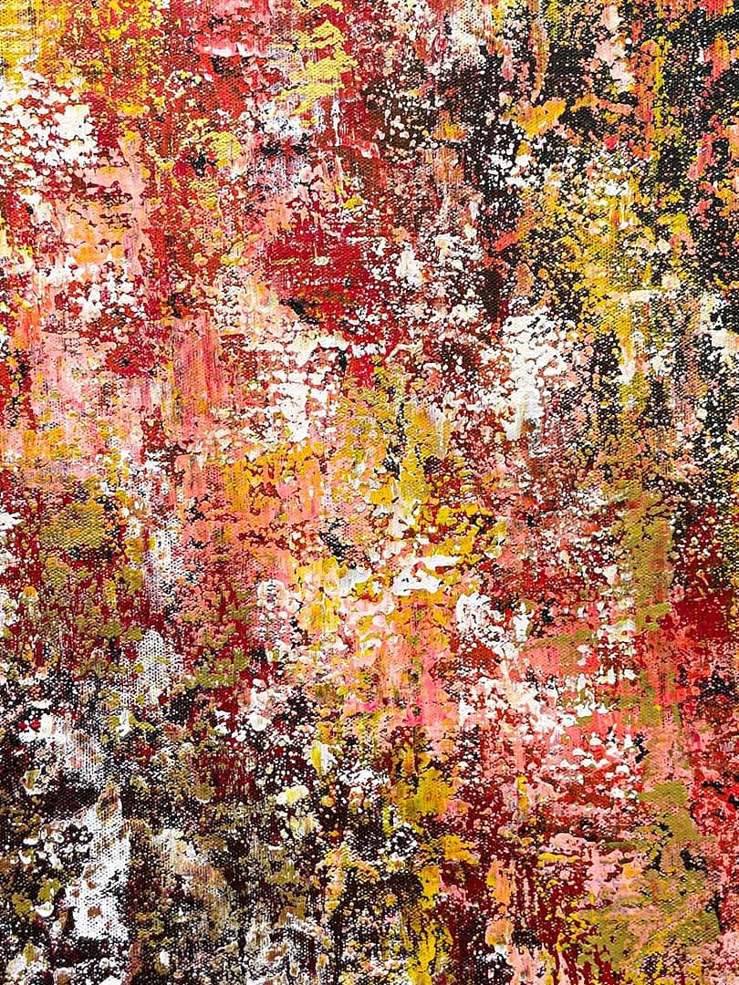 large abstract painting