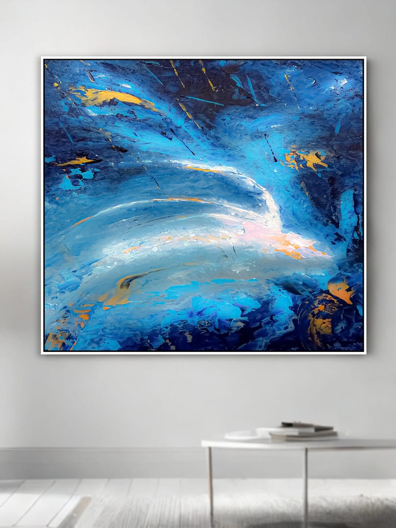 abstract painting oversized wall art