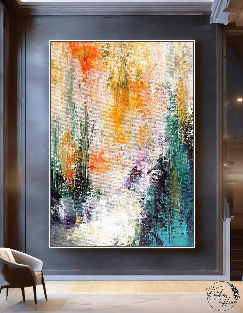 abstract modern painting