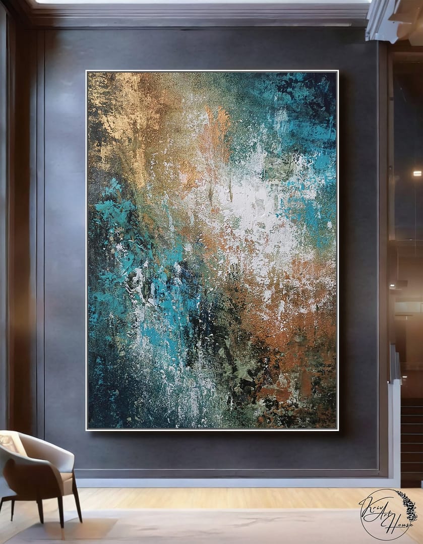 canvas abstract artwork